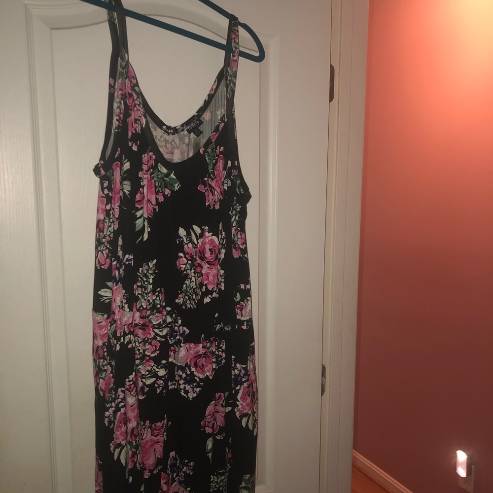 Torrid Jersey Floral Romper